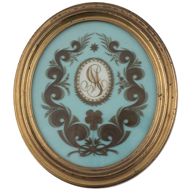 Italian Manlio Garibaldi Monogram, 1874 For Sale