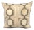 Beads & Cowhide Patch Pillow For Sale