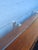 Wood Mid Century Modern Long Glass Top Walnut Sideboard Credenza Dresser Buffet 6667 For Sale - Image 7 of 18