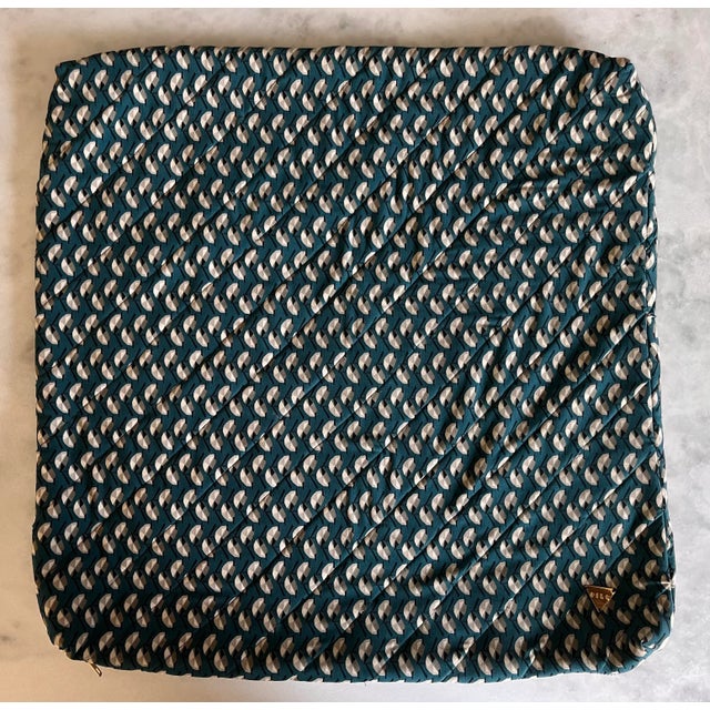 VIntage Fabric Pillow Cover For Sale In Austin - Image 6 of 6