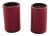Circa 1900 Red Leather Dice Cups, England, a Pair For Sale