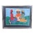 Alma White Framed Painting - Three Friends in Nature (1999) For Sale