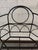 Art Deco Mid 20th Century Wrought Iron Scroll Garden Armchairs - A Pair For Sale - Image 3 of 10