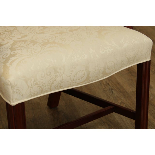 Kindel Mahogany Chippendale Style Armchair For Sale - Image 10 of 13
