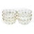 Mid-Century Modern Mid-Century Modern Glamorous Cut Crystal German Bowls With Gold Detailing - 6 Pieces For Sale - Image 3 of 3