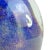 Murano Vintage Barbini Murano Red Blue Gold Flecks Italian Art Glass Mid Century Paperweights - Set of 3 For Sale - Image 4 of 7