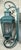 Metal Monumental Coach Style Brass & Bronze Wall Lantern With Verdigris Finish . For Sale - Image 7 of 15