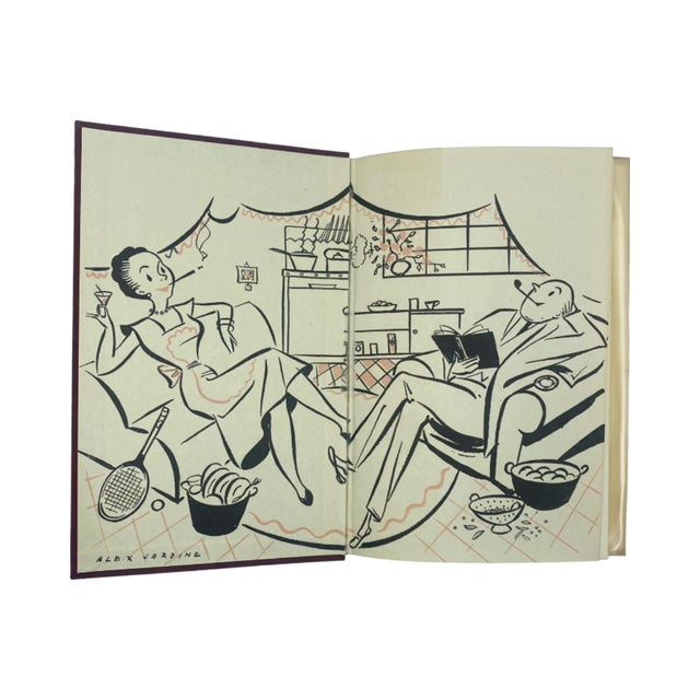 Mid-Century Modern The Reluctant Cook by Ethelind Fearon 1957 Hardcover Book For Sale - Image 3 of 12