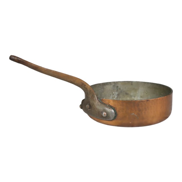 Copper Saute Pan For Sale