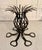 1950s 1950's Attributed to Mario Papperzini for Salterini Wrought Iron Patio Table, New Powder Coat For Sale - Image 5 of 12