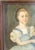 English 19th Century English Folk Provincial Portrait of a Girl and Westie Dog For Sale - Image 3 of 18