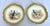 Green Antique French Limoges Game Bird Cabinet Plates - Coiffe & Cie, Pair For Sale - Image 8 of 18