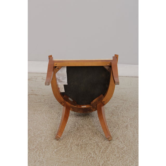 Set of 6 Baker Cherry Regency Style Dining Chairs For Sale - Image 15 of 18