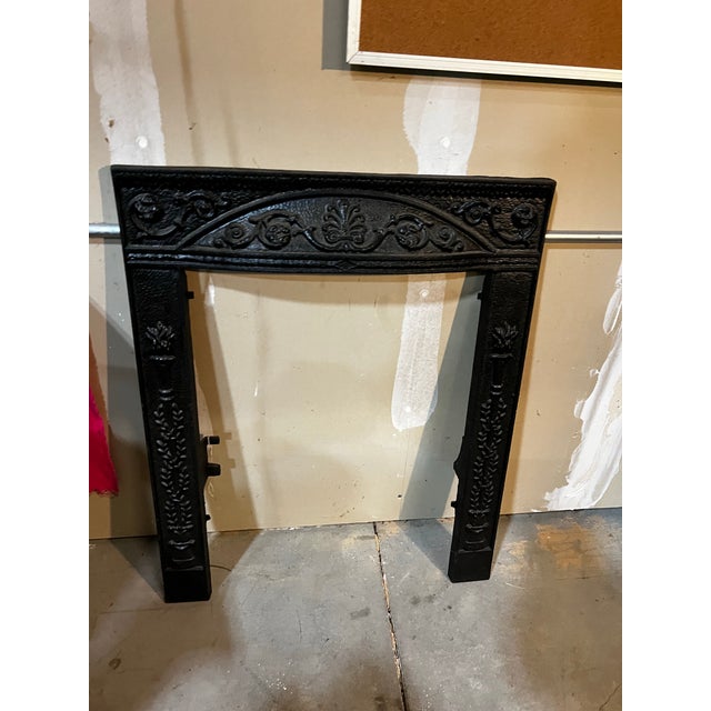 Up for your consideration is a beautiful vintage heavy metal fireplace cover. This would look lovely in your home and it...