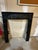 Up for your consideration is a beautiful vintage heavy metal fireplace cover. This would look lovely in your home and it...