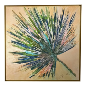 Palm Beach Palm Frond, Canvas Art - Designed by Cheryl P. Kohloff