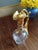 Antique Art Nouveau Belle Epoque Jug in Gilt Metal Ormolu and Hand-Engraved Glass, 1900s For Sale - Image 16 of 18