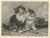 Late 19th Century Henriette Ronner, Friendly Feeling, Cats and Kittens, 1894, Print For Sale - Image 5 of 6