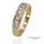 14k(585) Vintage Solid Yellow Gold Natural Baguette Diamond Band Ring, Size 9 For Sale In New York - Image 6 of 12