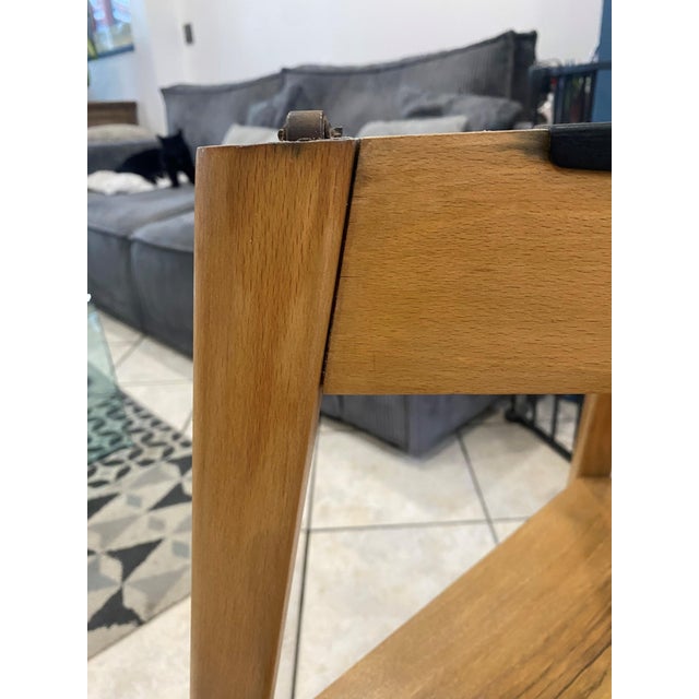Scandinavian Style Wooden Side Table with Swivel Top, 1950s For Sale - Image 16 of 18