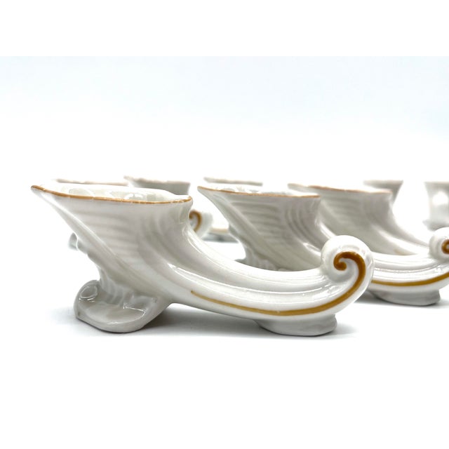 Art Deco Porcelain Knife Bench and Lounger by Oscar Schlegelmilch, 1920s, Set of 12 For Sale - Image 14 of 14