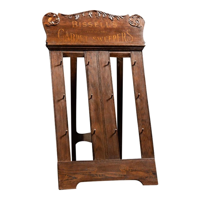 Early 20th Century Bissell Carpet Sweeper Mercantile Display For Sale
