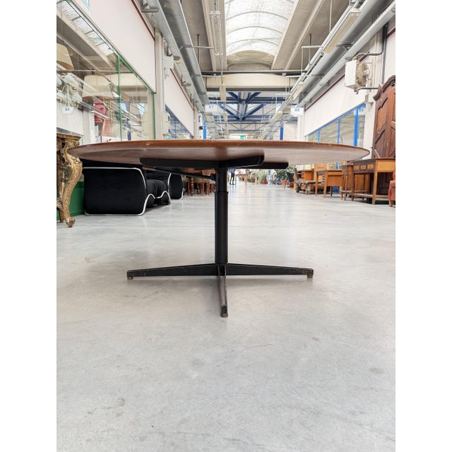 Wood Model T41 Adjustable Table by Osvaldo Borsani for Tecno, 1950s For Sale - Image 7 of 10