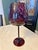 Overview Make a bold, sophisticated statement with this magnificent 1960s Large Empoli Italian Glass Amethyst Snifter...