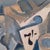Abstract Cubist Style Composition, Mid-20th Century, Oil on Canvas For Sale - Image 6 of 7