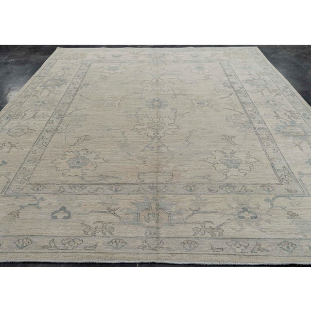 Oushak Rug 9' x 11'8" #23501 Explore a curated collection of hallway runners, wool rugs, and handmade masterpieces at ,...