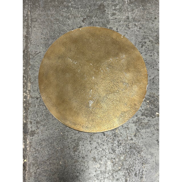 West Elm Tripod Side Table + Tray For Sale - Image 9 of 12