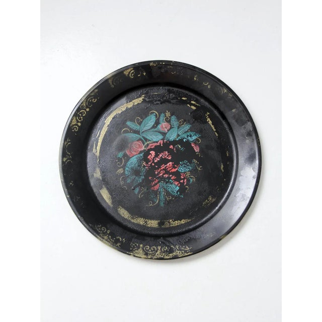 Mid 20th Century Vintage Tole Tray For Sale - Image 5 of 9