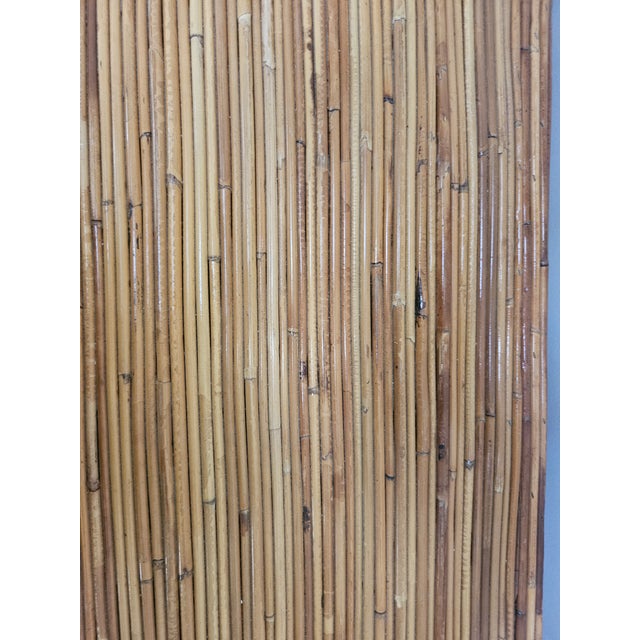 Vintage Pencil Reed Waterfall Double Dresser For Sale - Image 17 of 18
