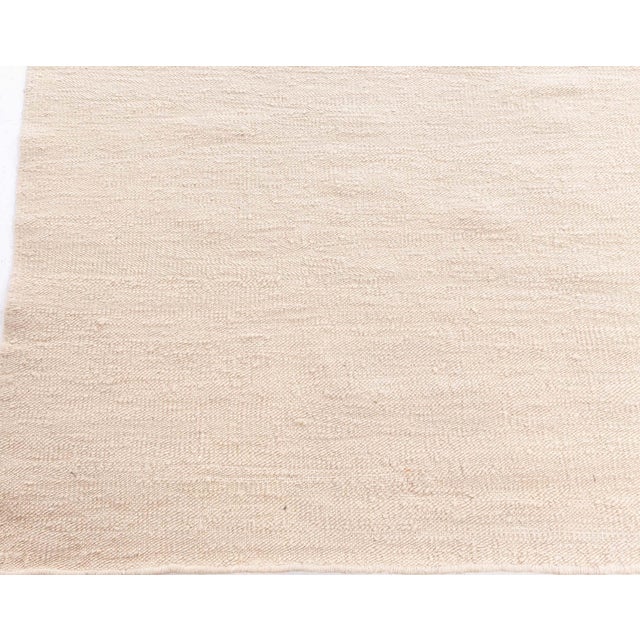 Textile Contemporary Beige Flat Weave Rug by Doris Leslie Blau For Sale - Image 7 of 9