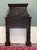 Antique French Fireplace Mantel Surround Renaissance Revival Carved Oak 19thC For Sale In Dallas - Image 6 of 17