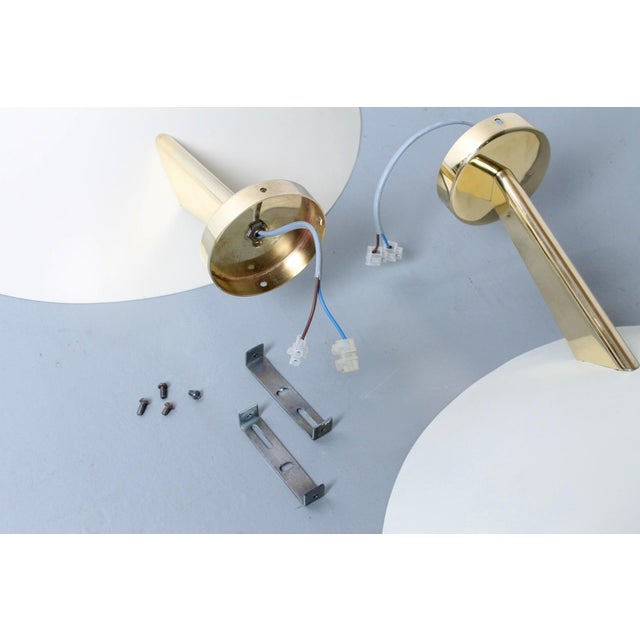 131 Sconces by Giuseppe Ostuni for Oluce, 1950s, Set of 2 For Sale - Image 12 of 14