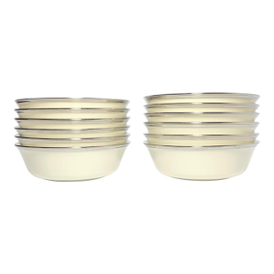 Lenox “Solitaire” Porcelain All Purpose Bowls - Set of 12