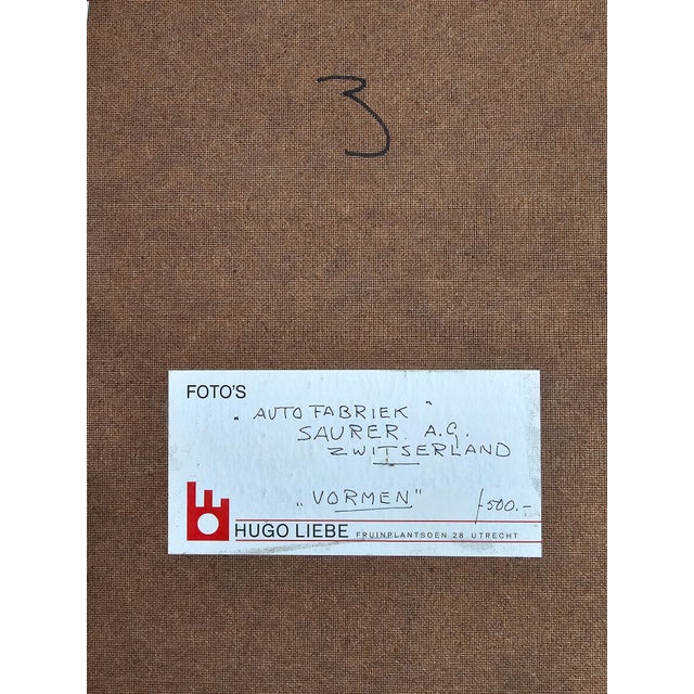 Hugo Liebe, Gearbox, 1960s, Photographic Prints on Board, Set of 6 For Sale - Image 11 of 12