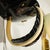 1950s Mid-Century Rare Hand-Blown Murano Black & Gold Acanthus Glass Sconces by Seguso - a Pair For Sale - Image 14 of 17