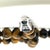 Metal 1990s David Yurman Authentic Estate Tiger Eye Prayer Bead Bracelet 8" Silver For Sale - Image 7 of 7