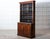 Traditional Large French Empire Mahogany & Marble Bookcase Cabinet, 1900s For Sale - Image 3 of 15
