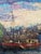 Impressionist Mid-Century John F. Helm (B. 1900-1972) Harbor Scene Oil Painting on Canvas For Sale - Image 3 of 10