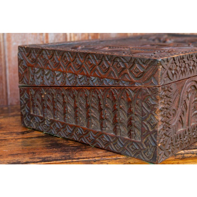 19th Century 19th Century Anglo Indian Writing Box For Sale - Image 5 of 13