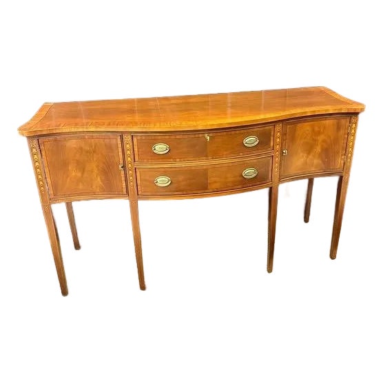 Federal Style Sideboard by Ethan Allen With Inlay For Sale