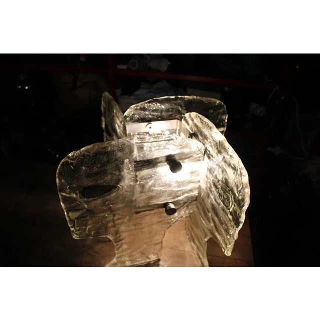 Murano Glass Table Lamp from Mazzega, 1970s For Sale - Image 11 of 13