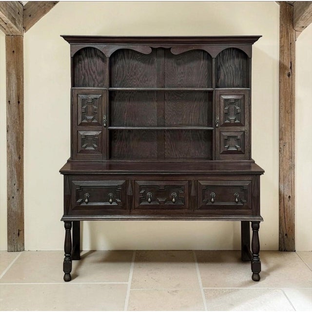 Vintage Welsh Cupboard ~ Sideboard is a clever design originating in what is now called the UK, providing means to store...