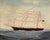 This 19th century painting of the Glen Huntly has all the elements of a good ship's portrait - centered on the canvas...