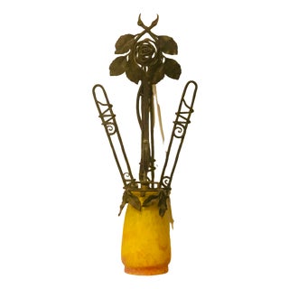 Wall Lights attributed to Muller Frères, 1890s, Set of 2 For Sale