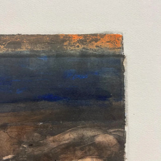 Abstract Art by Gina Kail June 1998 Monoprint Abstract Landscape 1 For Sale - Image 3 of 9