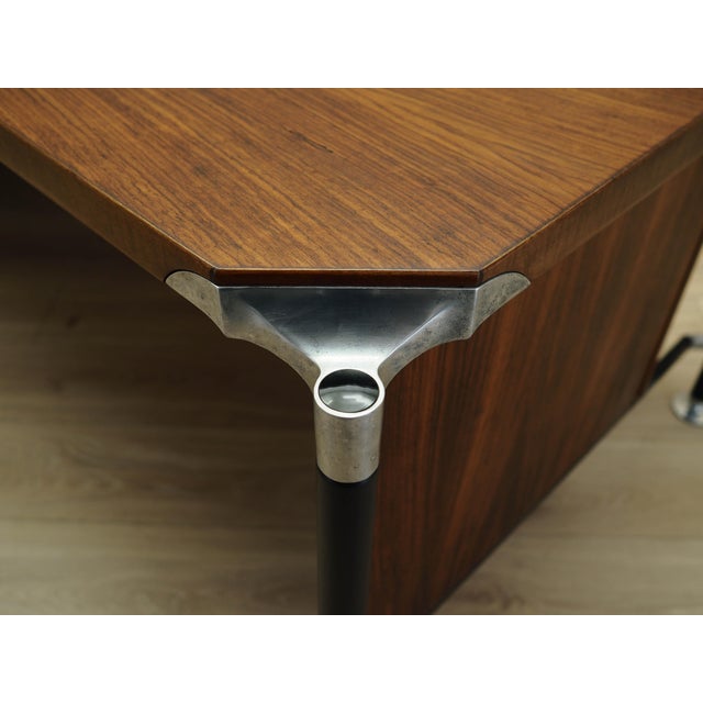 Black Italian Rosewood Desk by Ico & Luisa Parisi for Mim Roma, 1970s For Sale - Image 8 of 18